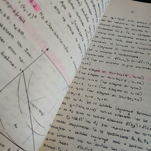 Methods of Optimization book like new, Greek language