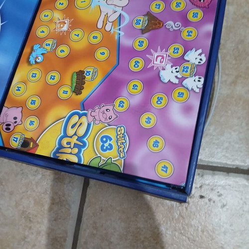 Stikeez collectible suitcase with pouch, dice and cases, like new