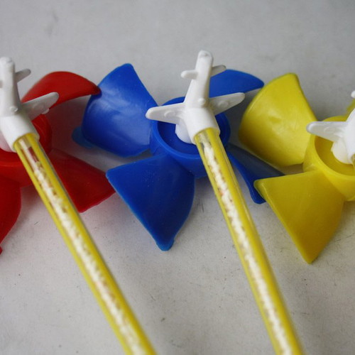 Windmill Toy Airplane with Candy new, pack of 3 pieces