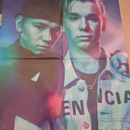 Marcus & Martinus Teenage poster, 52×40 cm
