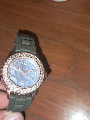 Oxette wristwatch beige women's new condition
