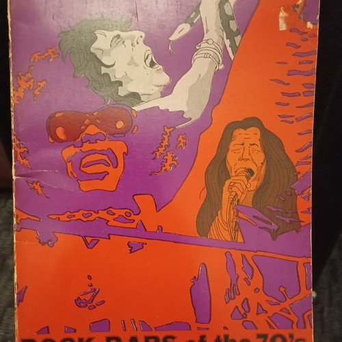 Rock Raps of the 70's vintage book used, classic rock occult