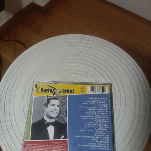 Carlos Gardel Volume 9 CD, Latin tango