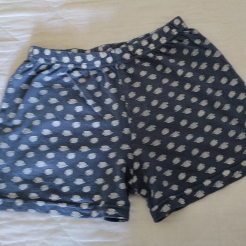 Kids' summer shorts size 7 years like new, blue