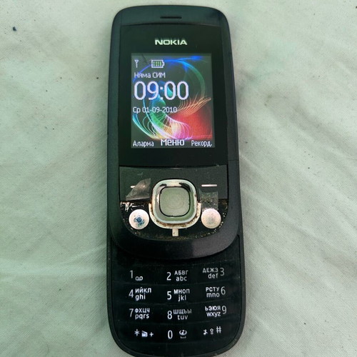 Nokia 2220s used phone without battery needs new panel
