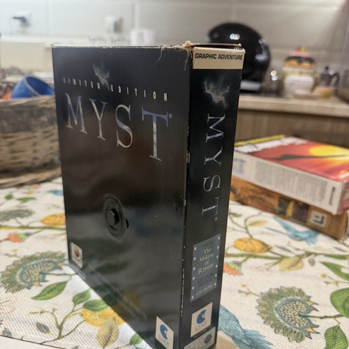Myst PC Big Box used with extra River game