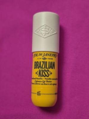 Sol de Janeiro Brazilian Kiss Lip Butter new, caramelised vanilla scent