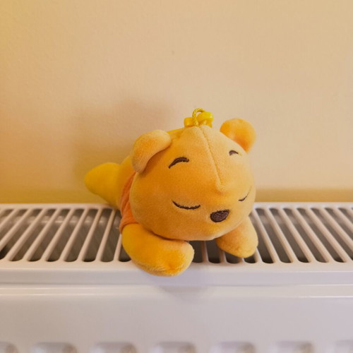 Winnie the Pooh plush keychain like new