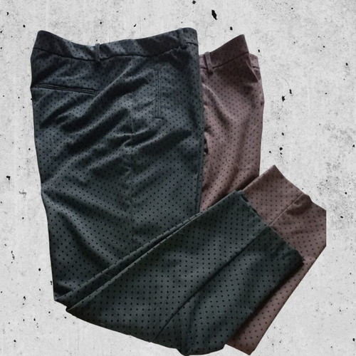 Zara pants like new, L and XL, brown and black