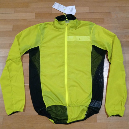 Craft Essence Wind Jacket XL new, light packable cycling windbreaker