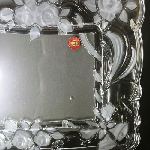 Walther Glass Victorian Collection glass photo frame new 31×38 cm