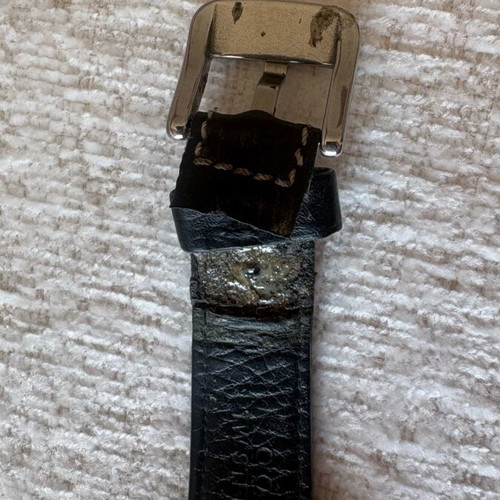 TW Steel Canteen TW2R men's watch with leather strap