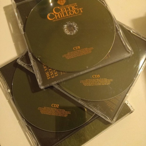 The Very Best Celtic Chillout 3 CD used, pop
