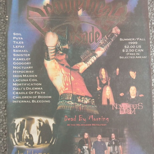 Promethean Crusade fanzine 1999 like new