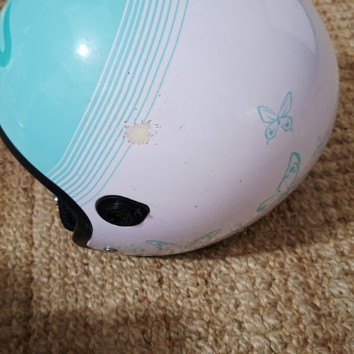 Children's motorcycle helmet for girls 5-7 years old