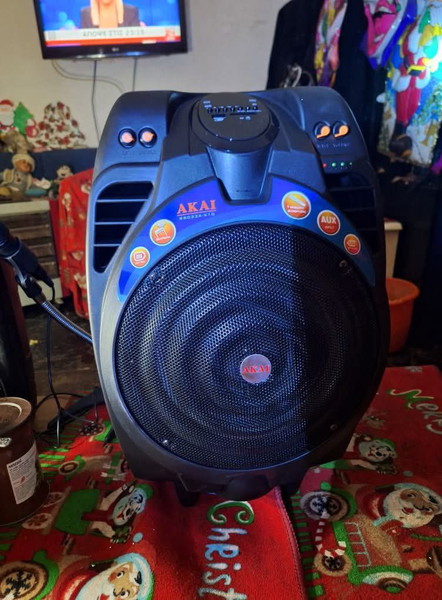 AKAI KARAOKE HXEIO SS023A-X10  BLUETOOTH, ΚΑΙΝΟΥΡΓΙΟ, 1ος ΜΗΝΟΣ, ΑΡΙΣΤΗ ΠΟΙΟΤΗΤΑ ΚΑΤΑΣΚΕΥΗΣ.