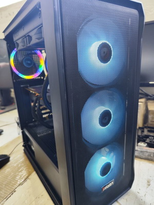 Gaming PC Intel i3 10th Gen RTX 2060 6GB 16GB RAM used with NZXT liquid cooling