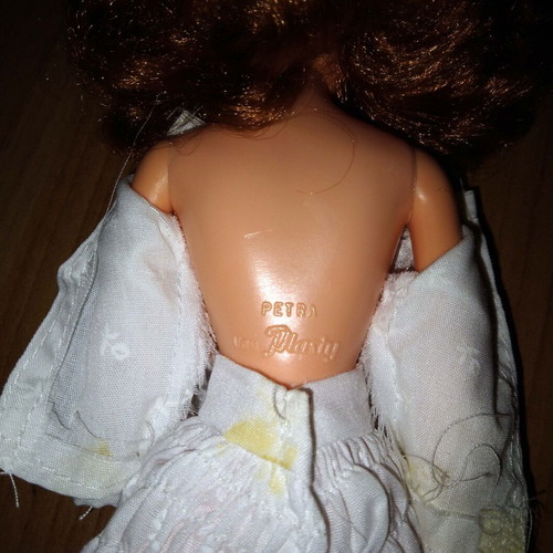 Petra doll 1975 like new with red hair and outfit