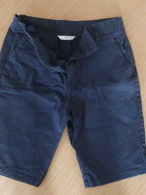 M&S Blue Bermuda Shorts for Boys 10-11 Like New