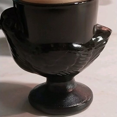 Vintage Luminarc egg cups set of 8, like new, French