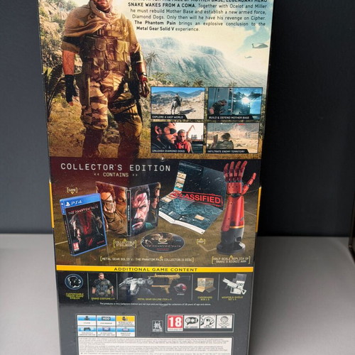 Metal Gear Solid V The Phantom Pain Collector's Edition PS4
