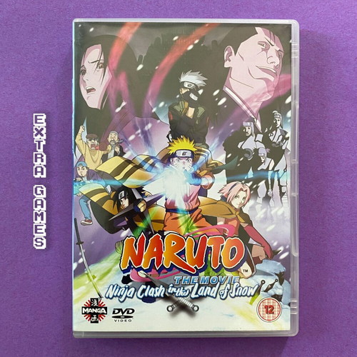 Naruto The Movie Ninja Clash in the Land of Snow DVD like new