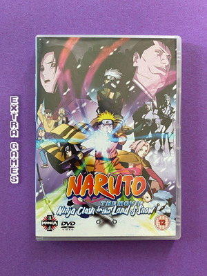Naruto The Movie Ninja Clash in the Land of Snow DVD like new