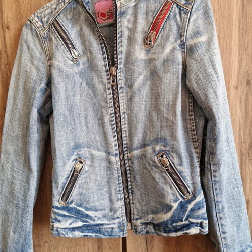 Replay denim jacket blue like new, size M