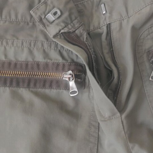 Cargo pants used, olive, size S