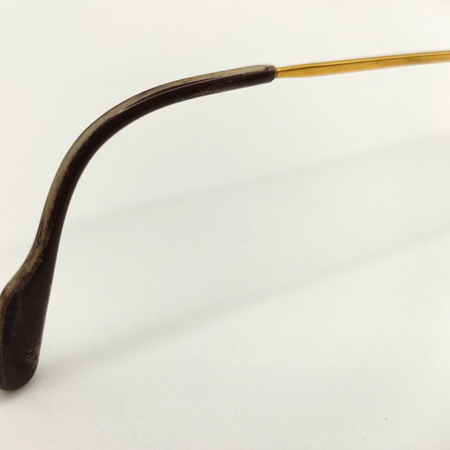 Must De Cartier Gold Santos 22kt Gold Plated glasses used