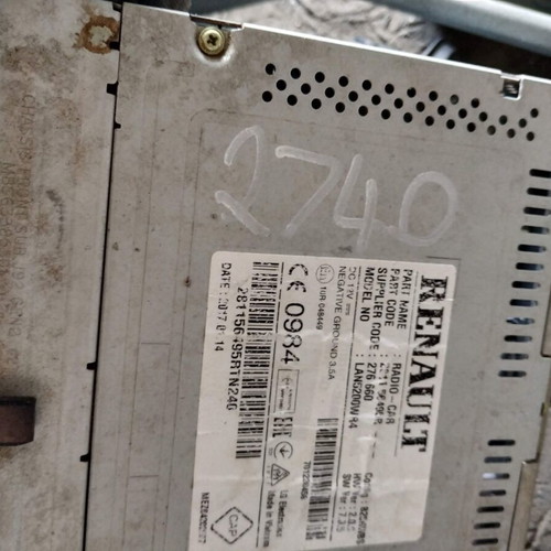 Navigation radio module for Renault Captur Trafic 3 used 281156495R 0849