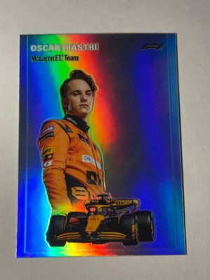2024 Topps Chrome F1 Oscar Piastri 1954 card like new