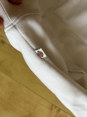 Dickies hoodie, white, size M