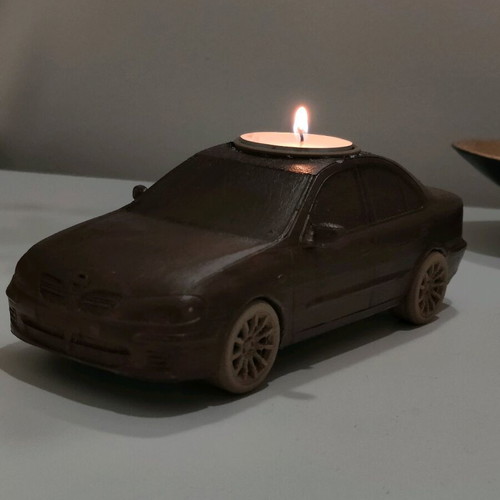 Nissan Almera car candle holder new