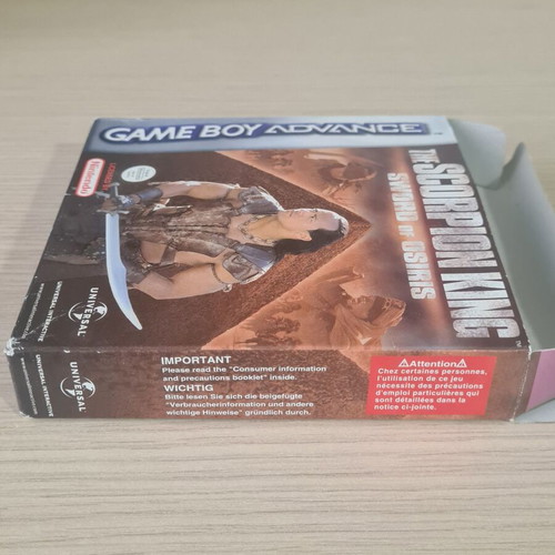 The Scorpion King Sword of Osiris for Game Boy Advance used