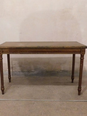 Wood Carved Vintage Table used