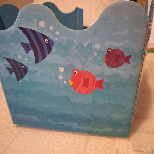 Goula Wooden Magnetic Fishing Game used with 2 Rods and Colorful Fish