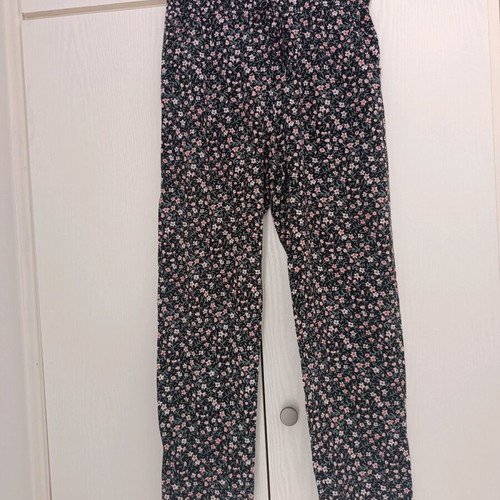 Floral cotton airy pants new, size S