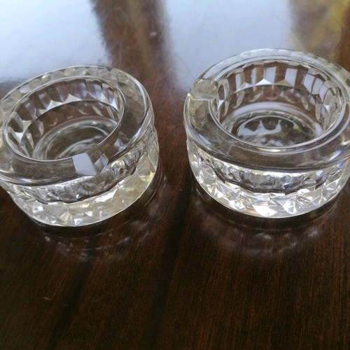Costa boda ashtrays like new, set of 2 pieces