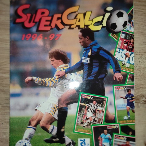 Panini Supercalcio 1996-1997 sticker album used, complete