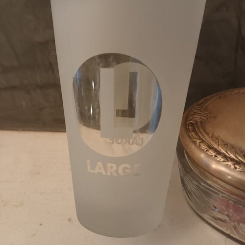 Lavazza Freddo Coffee Promotional Glass like new