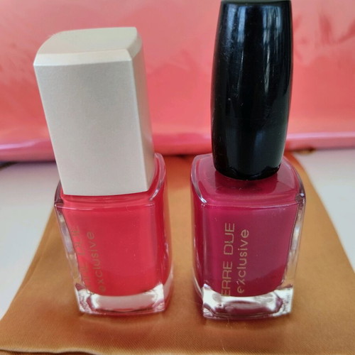 Erre Due Exclusive nail polishes used, set of 2