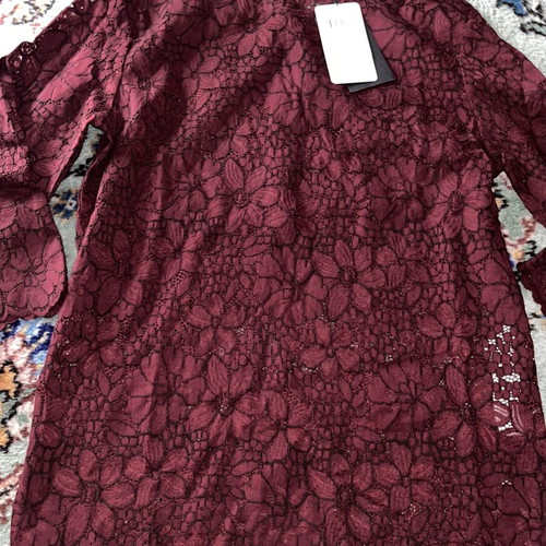 Zara women's blouse new, cotton blend, red, sizes XS/S