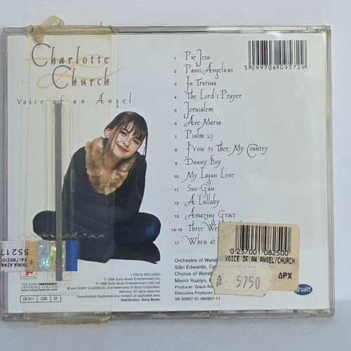 Charlotte Church Voice Of An Angel CD like new