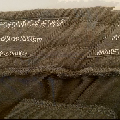 Primark - camo sweatpants age 11-12