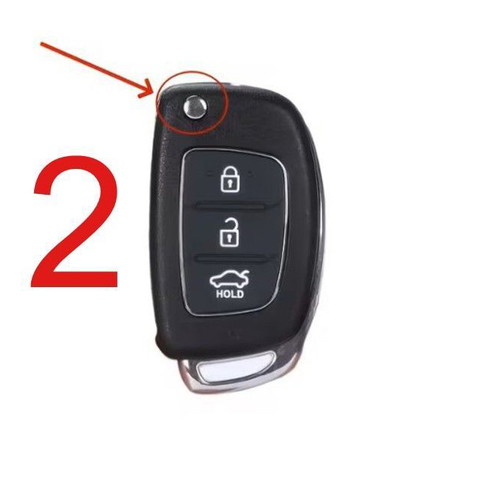 Silicone key cases with 3 buttons for Hyundai new