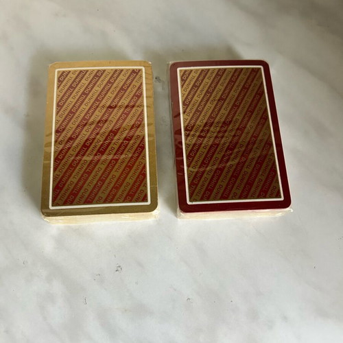 Dunhill playing cards new, sealed