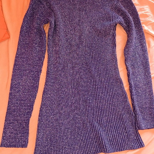 Purple pullover medium like new, elegant