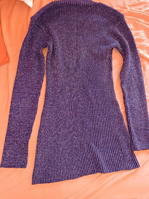 Purple pullover medium like new, elegant