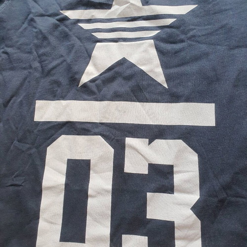 Tommy Life kids short-sleeve shirt used, blue, size 9 years